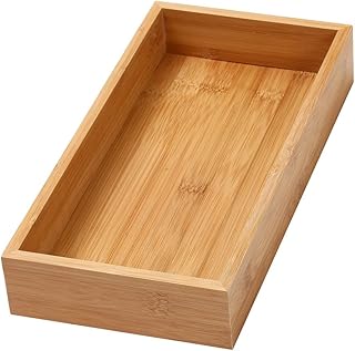 YBM Home Bamboo Drawer Organizer Storage Box ...,