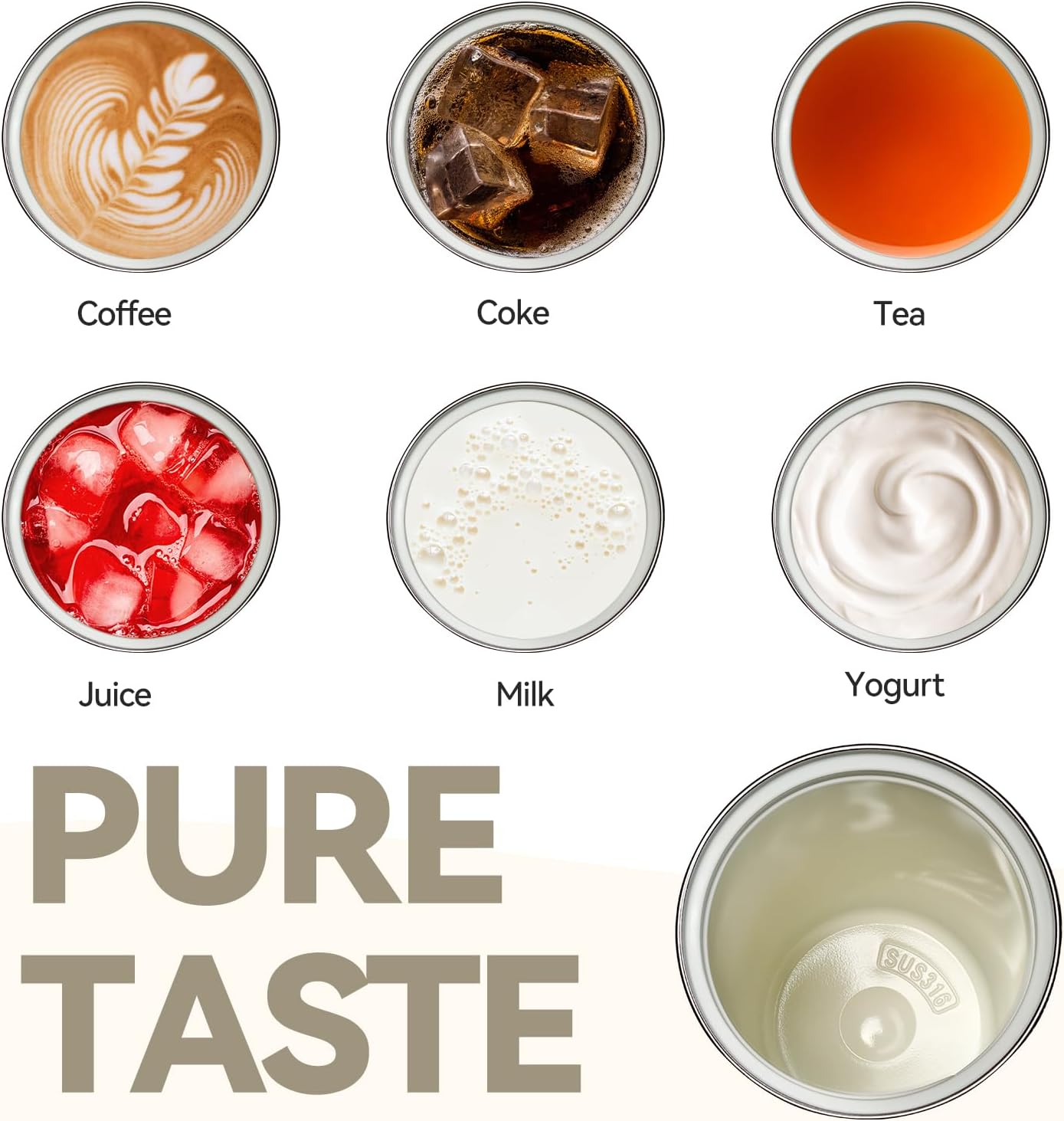 Sport Tumbler with Ceramic Lining 26oz with Sylish 3D Prittern, Double Wall Vacuum Insulated Water Bottle, Leak Proof Travel Tumbler for Gym & Outdoor, Sweat Proof, Carry Strap, Gift, Flower - Image 8