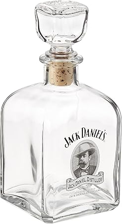 8. Jack Daniel's Licensed Barware Cameo Logo Decanter