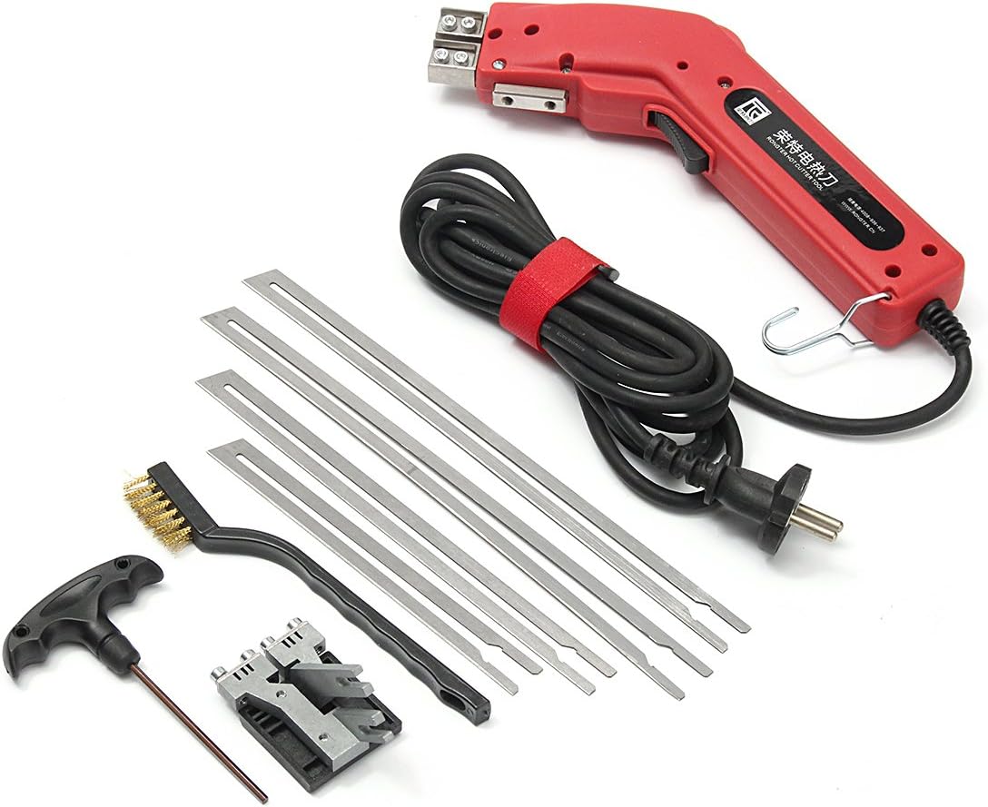 250W 220V Nordstrand Pro Electric Hot Knife Styrofoam Foam Cutter Tool with Blades Accessories