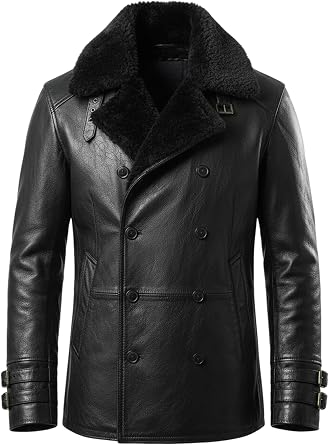 Leon Kennedy Requiem Jacket - Black Real Leather, Resident RE 9 Evil Cosplay Costume
