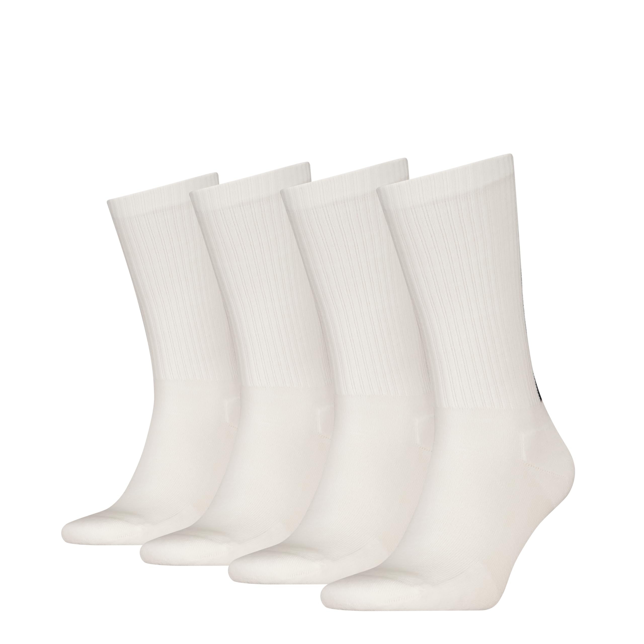 Chaussettes Crew Calvin Klein confortables blanc taille unique homme - 3