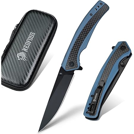 HARNDS Klappmesser - Klinge Aus Sandvik-Stahl, G10-Griff, Für Outdoor & Camping