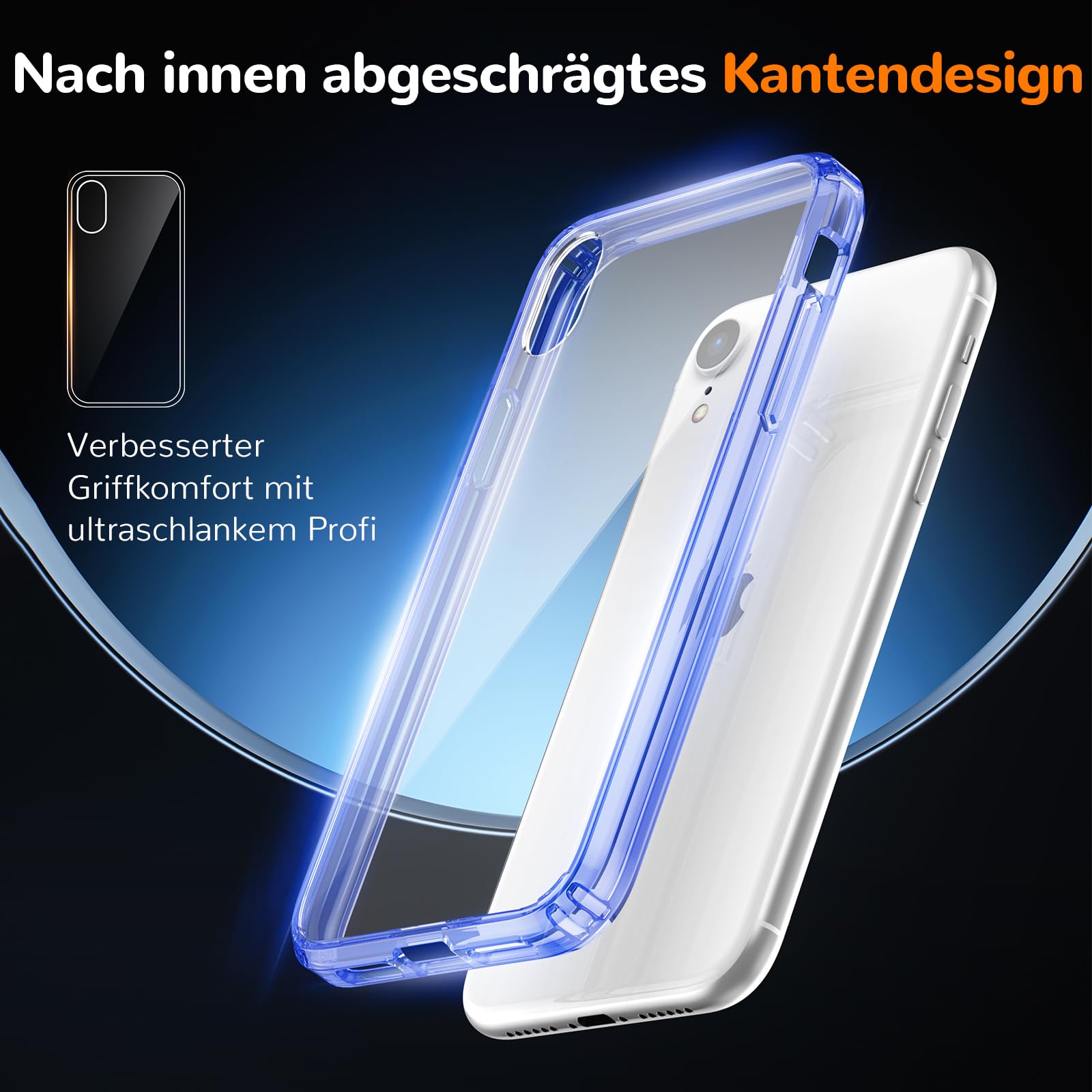 Clear Case for iPhone 15, Ultra Thin, Shockproof TPU Cover, Anti-Yellowing, Crystal Clear, Phone Case for Apple iPhone 15 - Clear — view 443