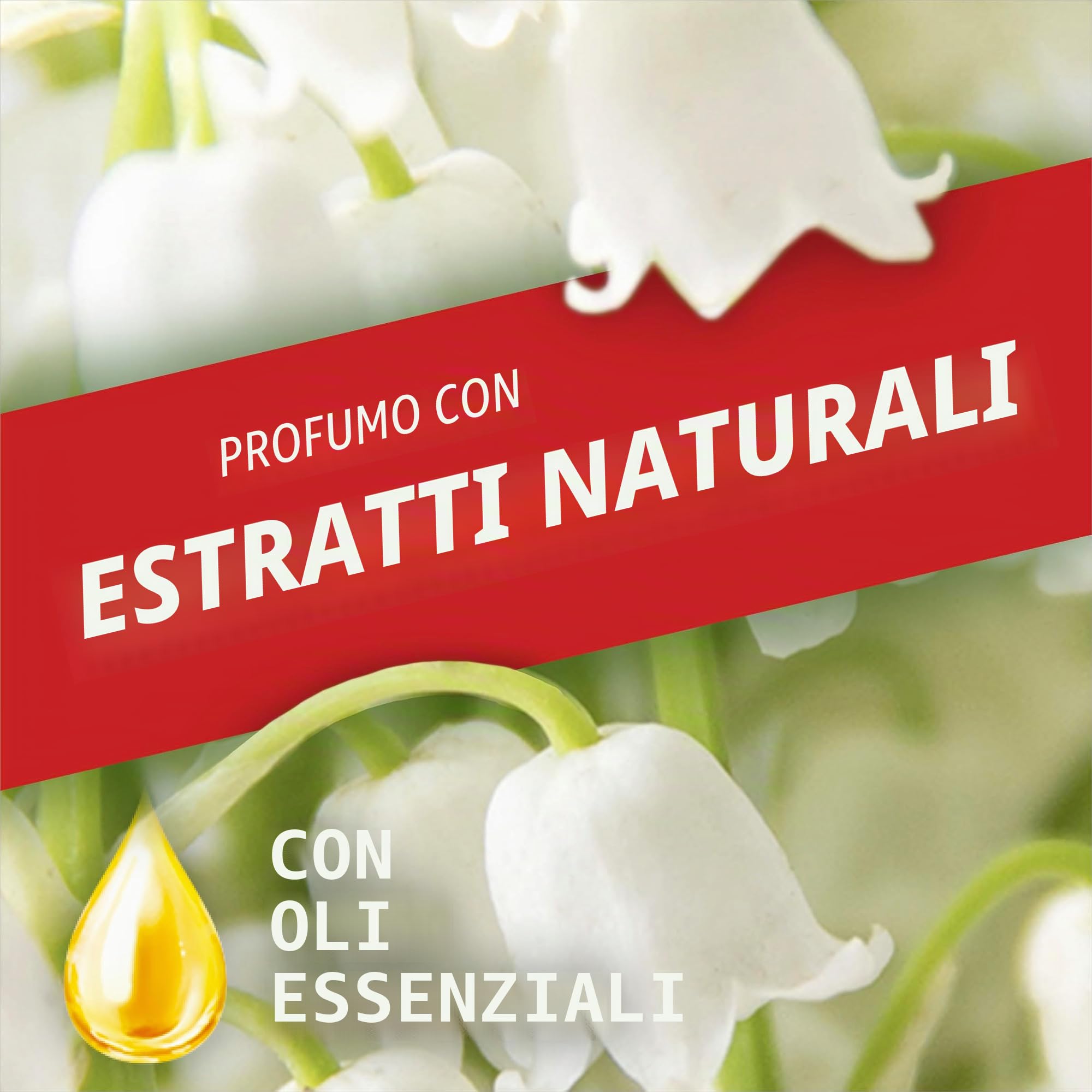 AJAX - Detergente per la pulizia dei pavimenti e multi superfici Ajax Festa dei fiori mughetto - agisce contro tutti i tipi di sporco - Set 3 x 1250 ml