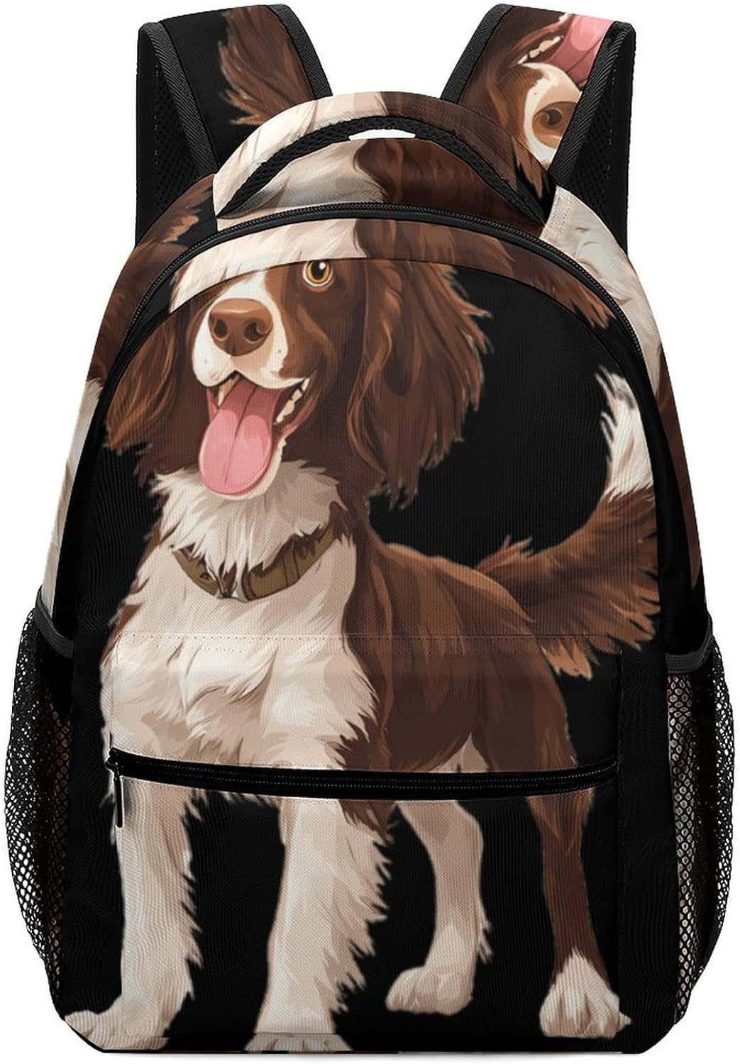 Boykin Spaniel Dog Unisex Backpack Casual Daypacks Lightweight Shoulders Bag for Camping Hiking Travel
