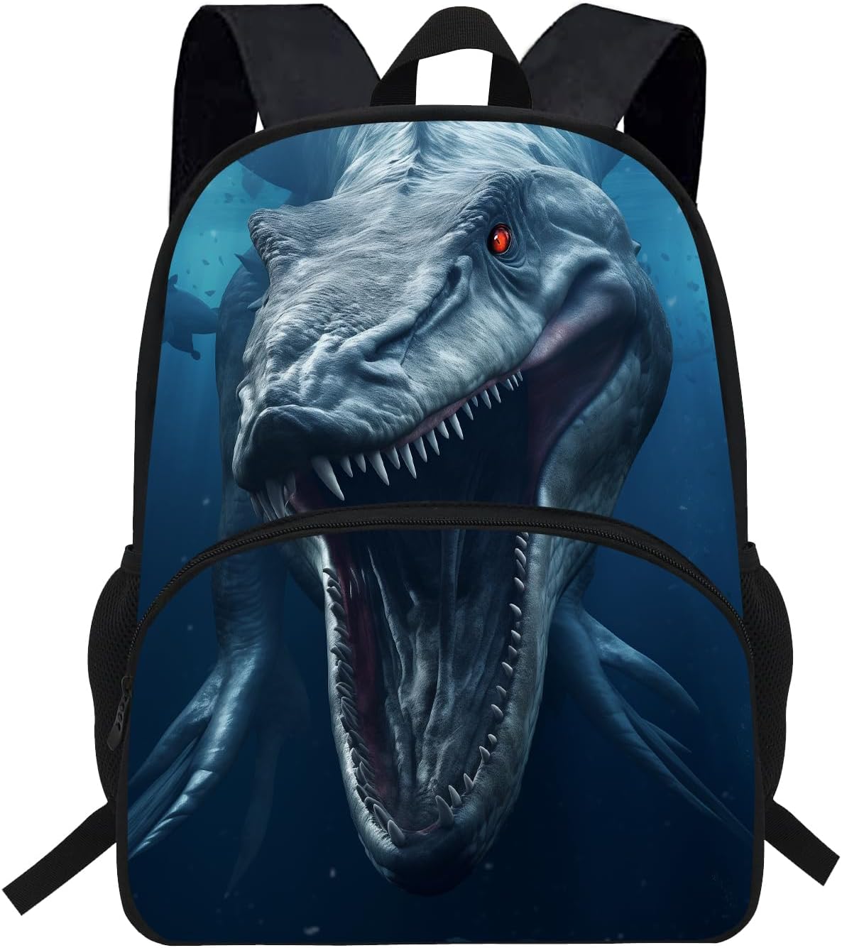 16inch Boys Dinosaur Bag Mosasaurus Backpack Toddler Schoolbag (D902c)