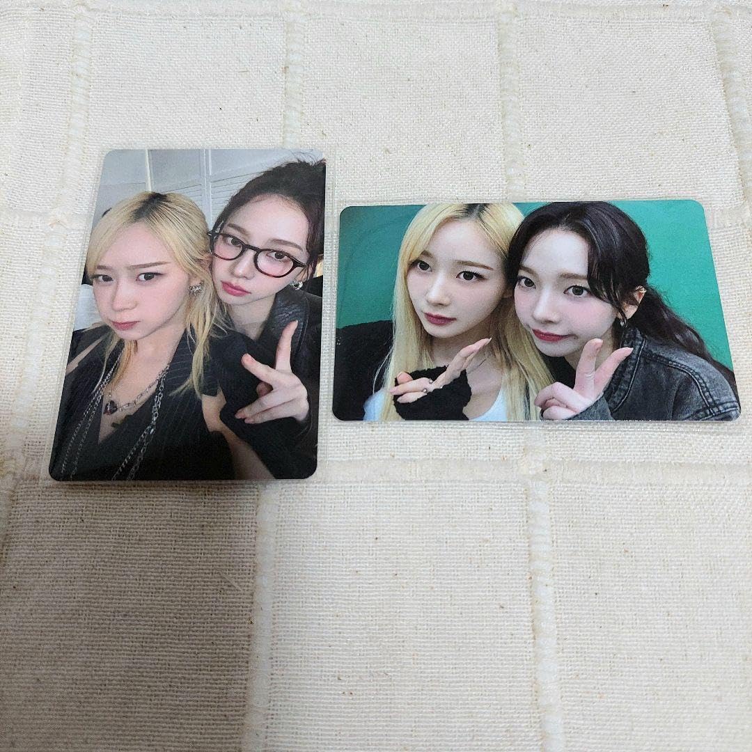 aespa whiplashワーナー特典 ユニットトレカ カリナ ジゼル セット