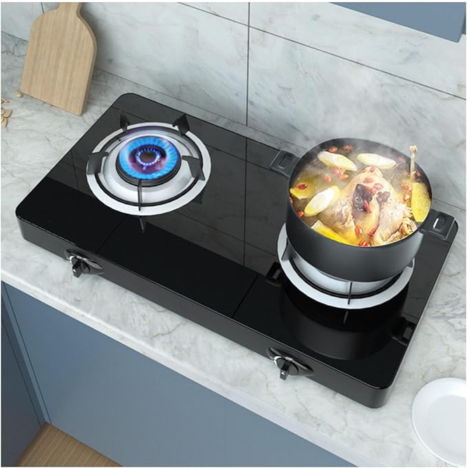 Estufa de Gas 2 Puestos 71 cm Profundidad Instalación Drop-In 110V miniatura 2