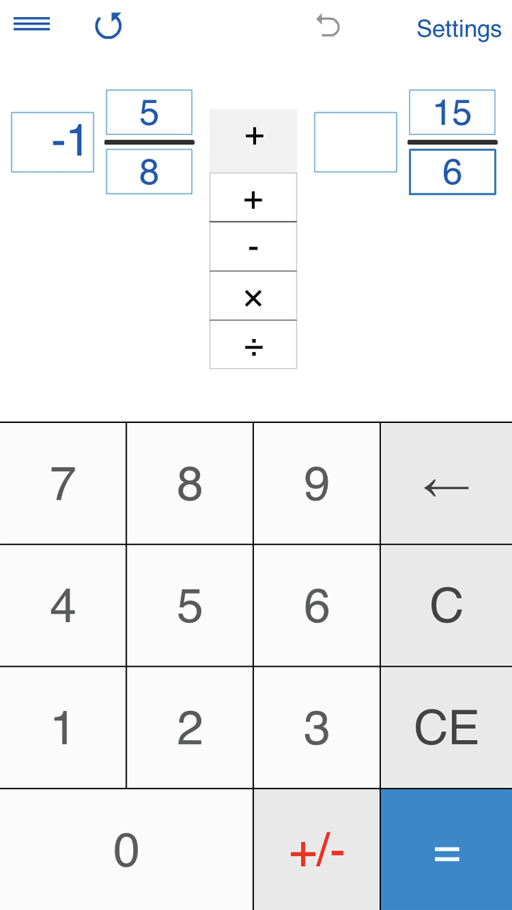 Fraction Calculator 4in1 - App on Amazon Appstore