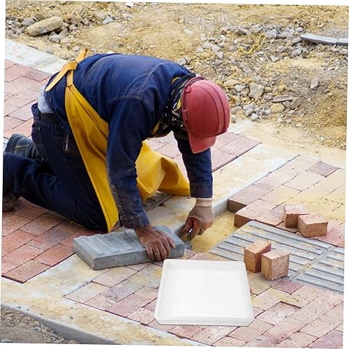 Miniatura 15 de Happyyami Molde de camino DIY para suelo de hoja de arce, molde de ladrillo para pasarela, para jardín, acera cuadrada Hoja arce