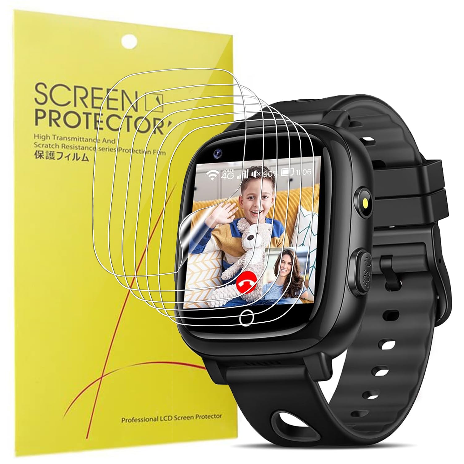 Lot De 2 Films De Protection D'écran En Hydrogel Pour Samsung Galaxy