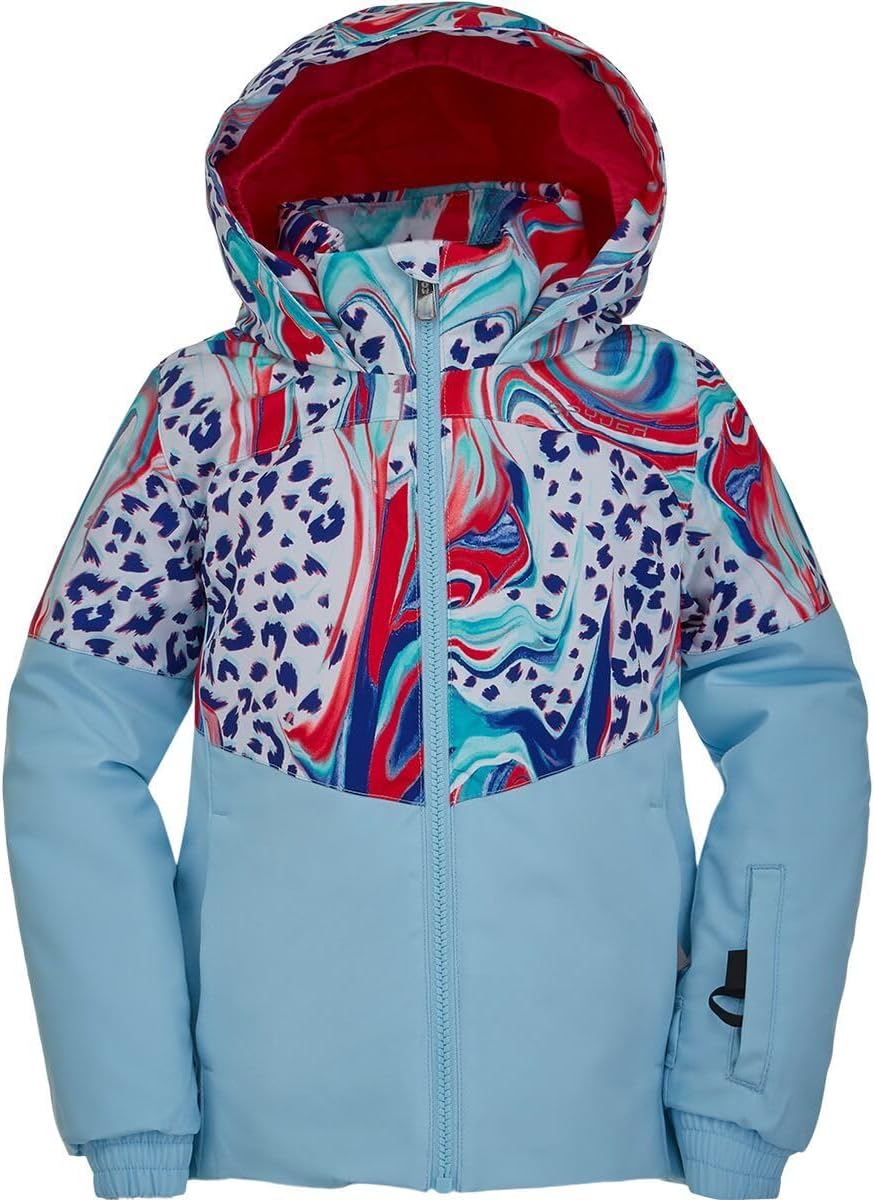 Spyder Girl's Conquer Jacket (Toddler/Little Kids) Frost 3T Toddler