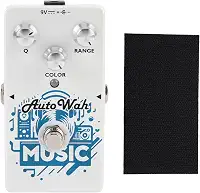 TARSHYRY Mini Auto Wah Guitar Pedal Guitar Efeitos Pedal 70S Design Clássico Com Controle de Gravação de Loop Controle de 3 Knob para Desempenho Divertido No Palco