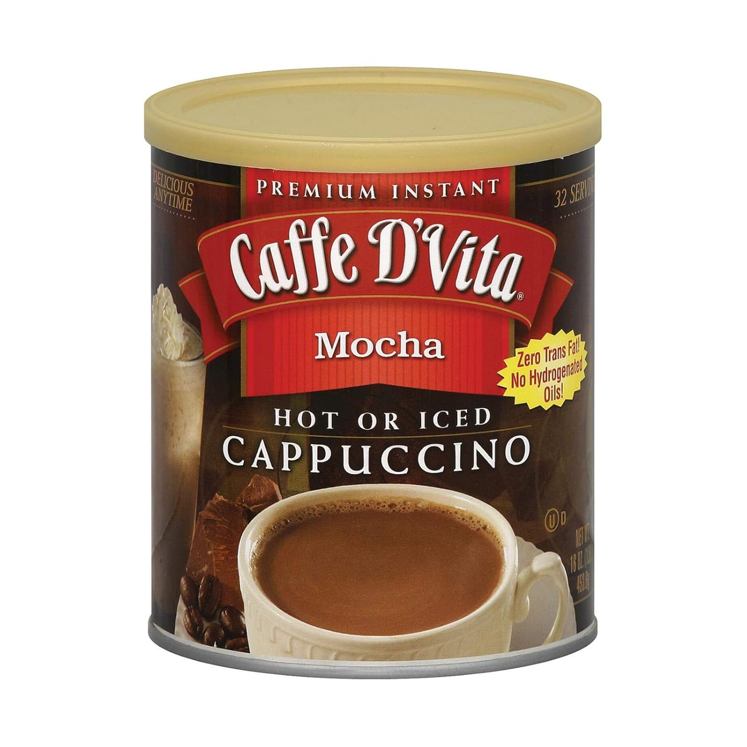 Caffe D Vita Cappuccino Inst Mocha