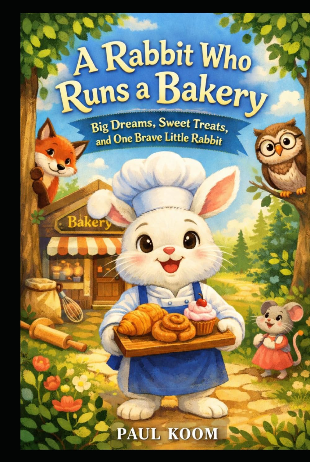A Rabbit Who Runs a Bakery: A Tale of Courage, Kindness, and the Sweet Taste of Dreams