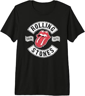 Mens The Rolling Stones Tour 1978 Premium Tri-blend T-Shirt