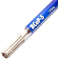 Vista 9 de 40 Varillas de Soldadura de Cobre BCuP-2 (5/64" x 9.8") 2mm de Fósforo Redondas Autoflujo para Soldadura de Latón Varillas de Soldadura para TIG