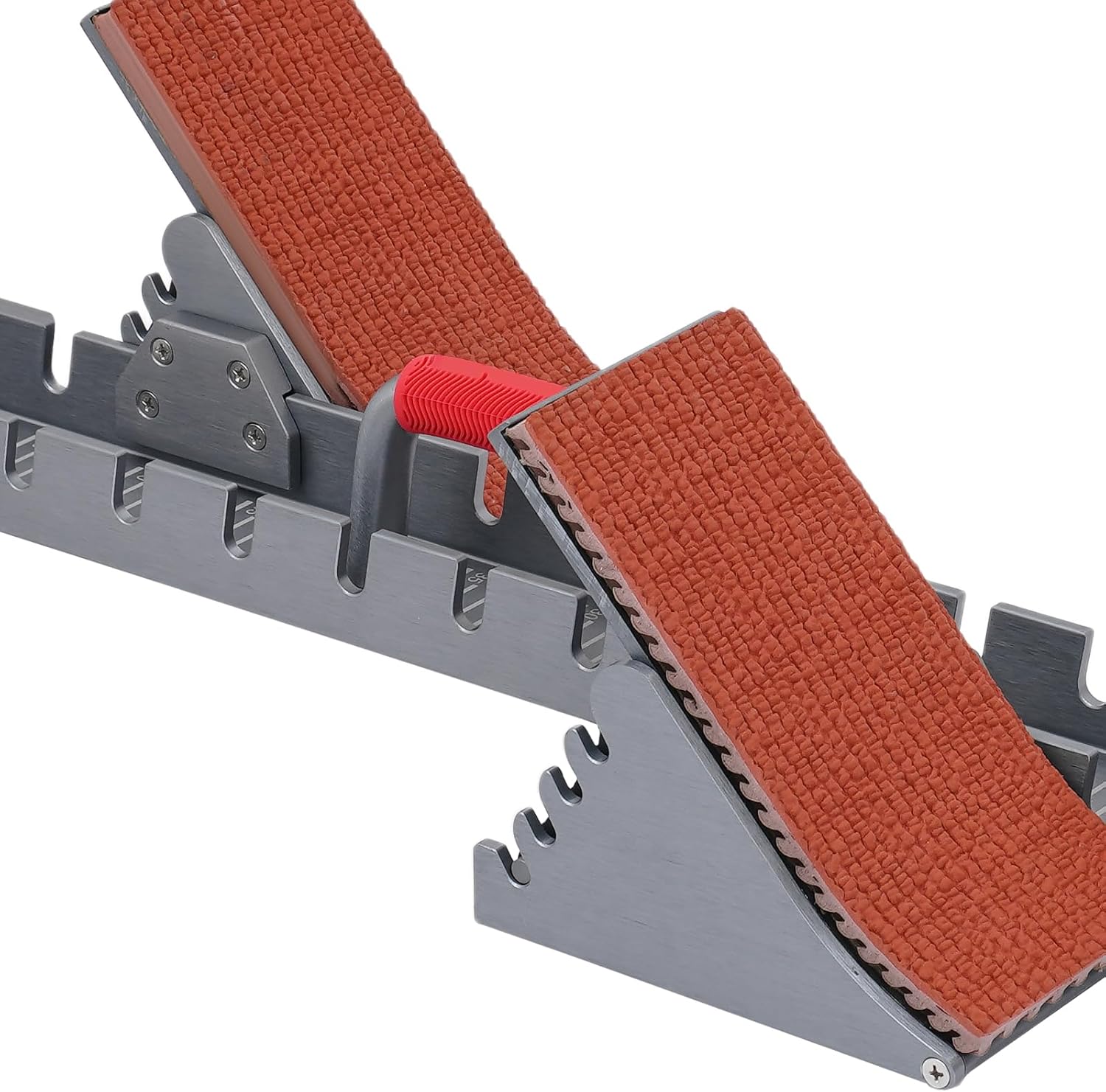 35'' Starting Blocks Track and Field -Designed for International Competition, 4 Angles Adjustable, Aluminum Alloy Running Track Blocks, Starting Block for Plastic Runway, Cinder Track