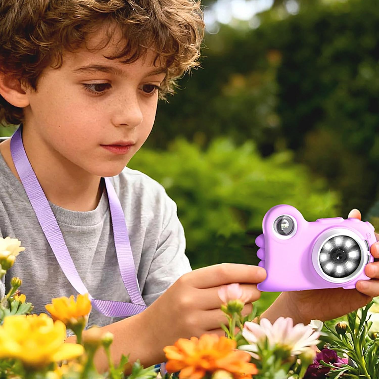 Handheld Microscope with 2inch Color Display and 50-1000X Great for Home and School Science Projects Science Toy