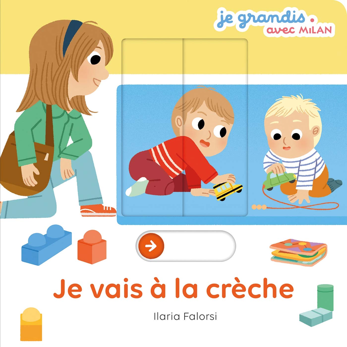 JE GRANDIS - Je vais à la crèche - Livre animé - Dès 1 an