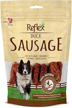 Reflex Kurutulmu  Duck Sausage  rdekli Sosis K pek  d l  80 Gr