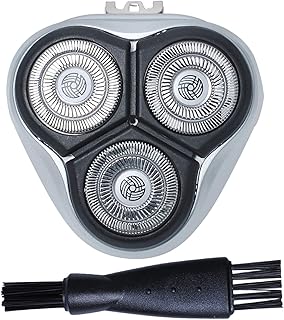 SWS7105 Replacement Shaving Head Blade for SweetLF Electric Shaver Wet Dry 3D Rechargeable Razors SWS7105 and SWSBK7105, Suitable For Most Shaving Heads for Sweet-LF Rotary Shaver