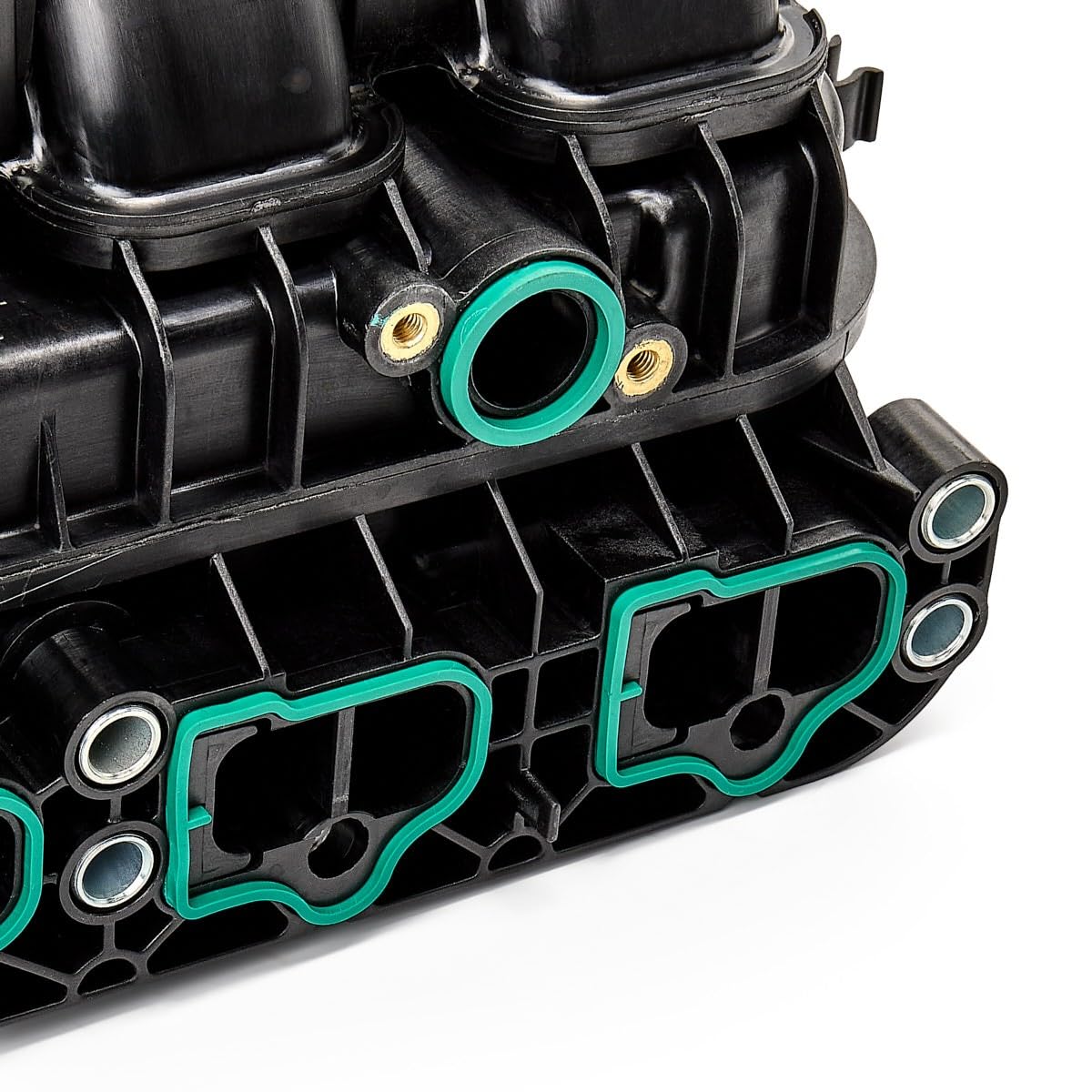 RIDEX 1640F0128 Raccordo Collettore aspirazione con guarnizioni senza regolatore/attuatore senza comando valvola farfalla con kit bulloni/viti Compatibilità con OPEL Corsa D Hatchback S07