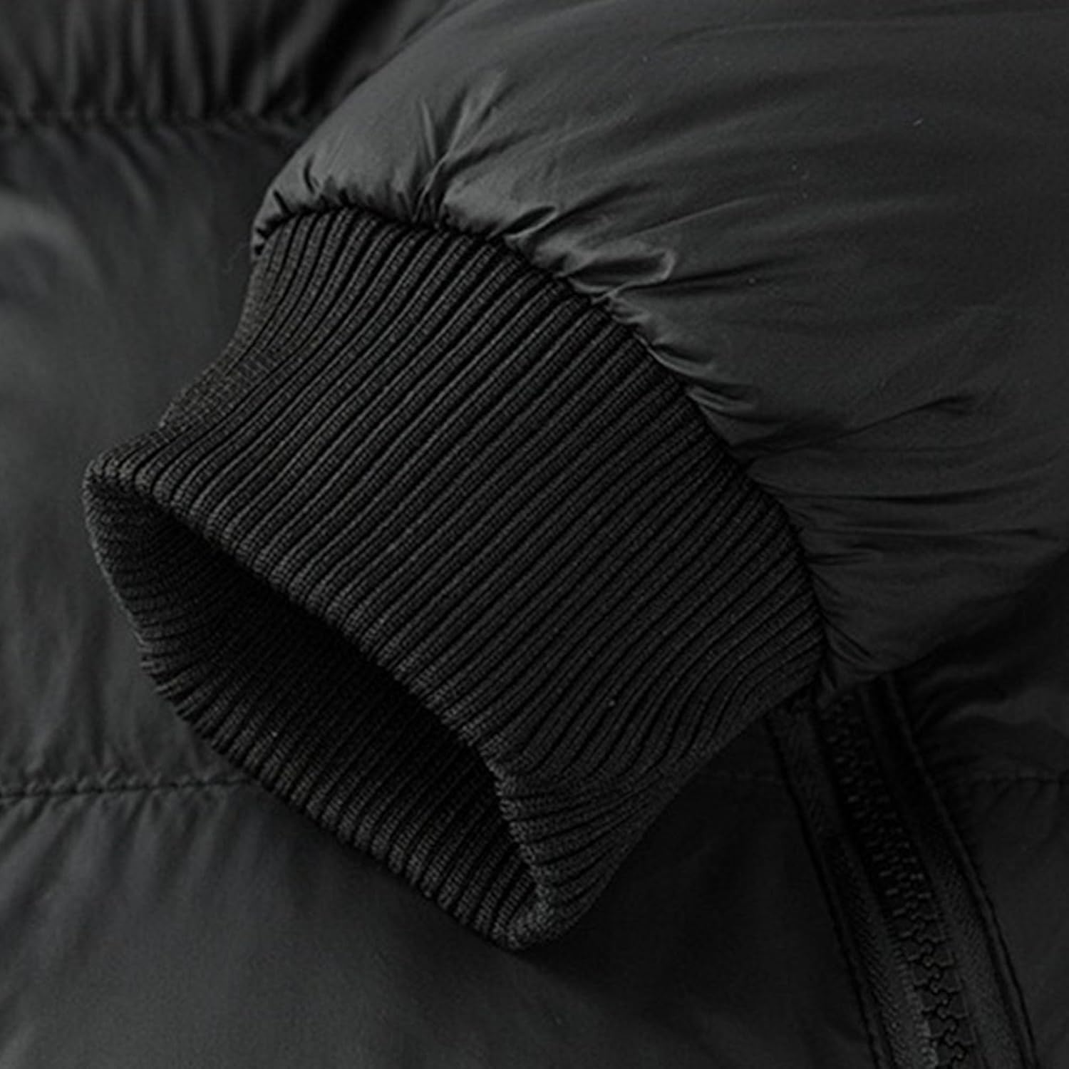 DGHM-JLMY Men's Thicken Puffer Jacket Fashion Winter Cotton Padded Hooded Coats Waterproof Warm Winter Coat With Hood