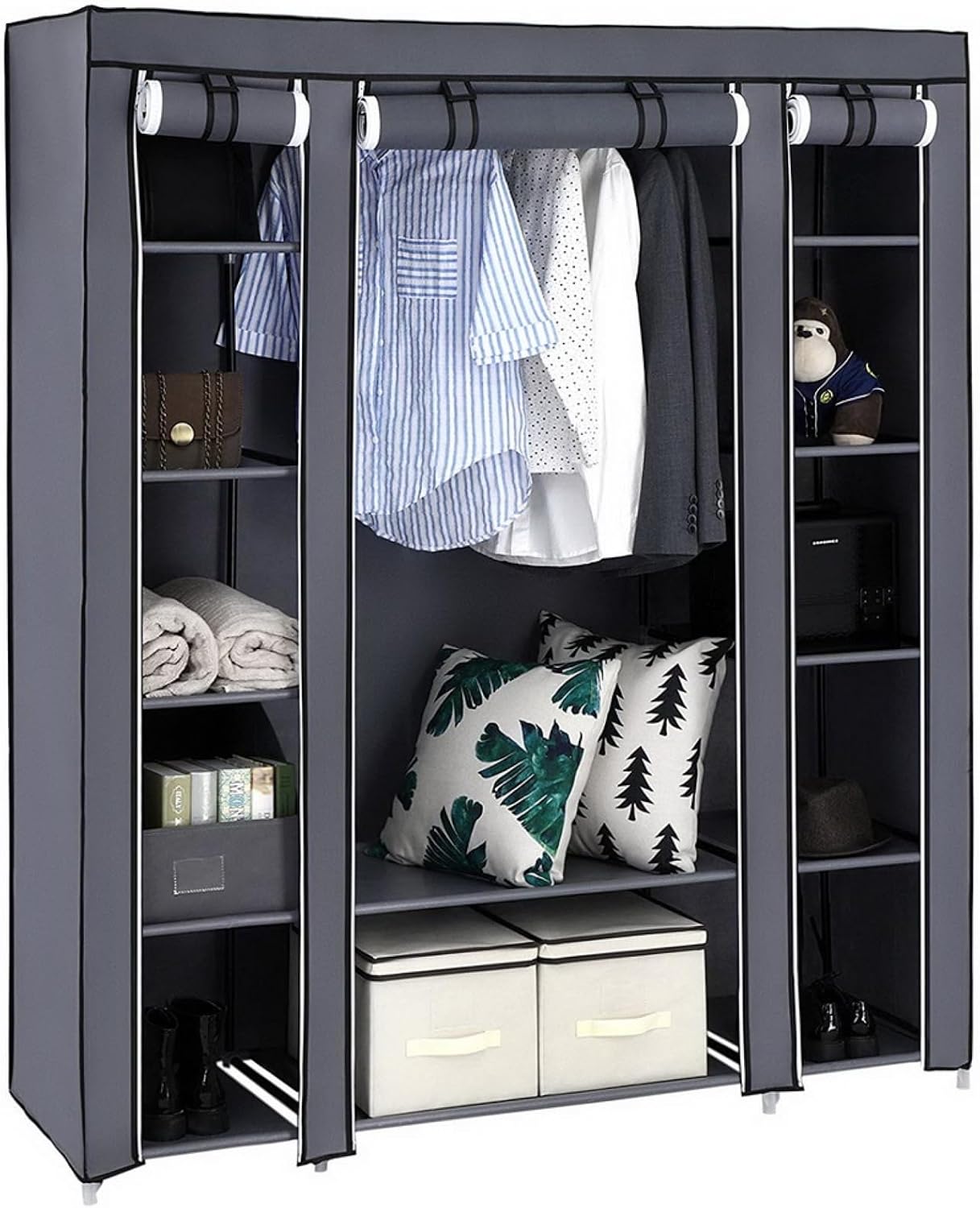 Wardrobes for Bedroom, Portable Closet Wardrobe Storage Organiser