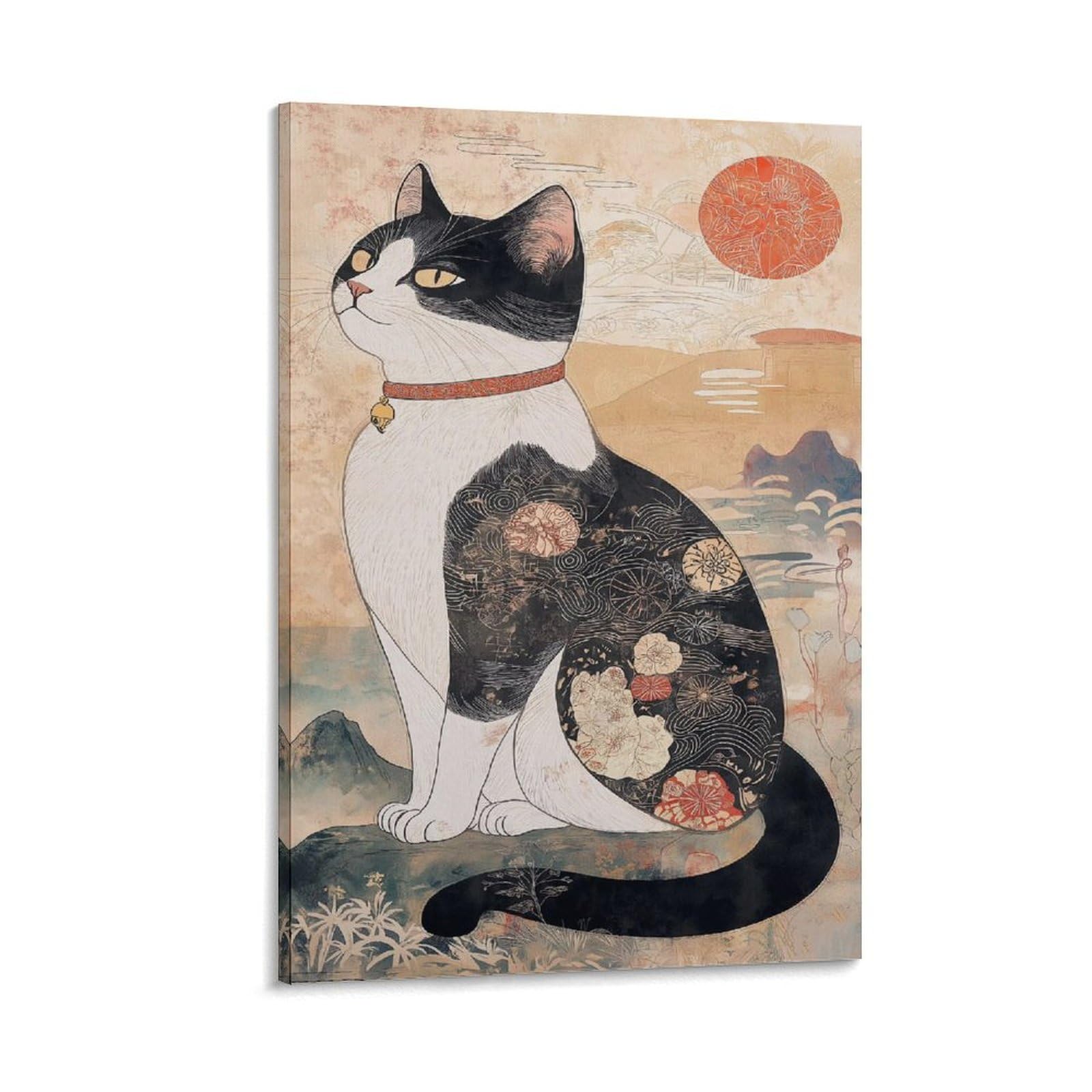 絵画。原画☆キャンバスF10【可愛い猫たちのピアノ演奏会が始まった】 楽天市場】キャットアート スマホ・メガネ拭き ハンカチ モニャ