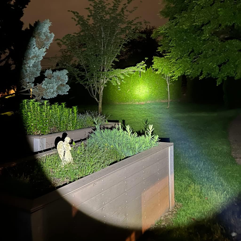 Blazer LED 18650 Tactical Flashlight, Black - Dual Fuel (18650 or 2 pc CR123A), 200 Meter Extreme Beam Throw & 60° Flood, Superior Mid-Range Illumination