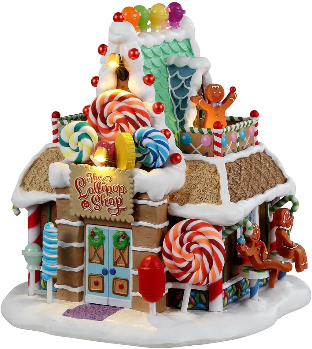 Lemax The Lollipop Shop, Battery Operated (4.5V) #25950