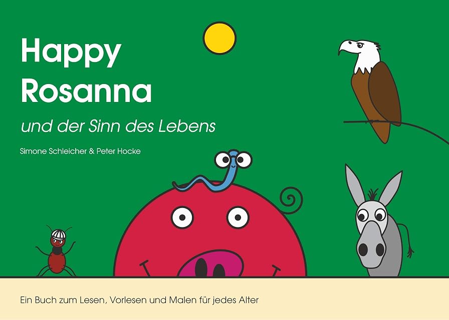 Portada de Happy Rosanna und der Sinn des Lebens