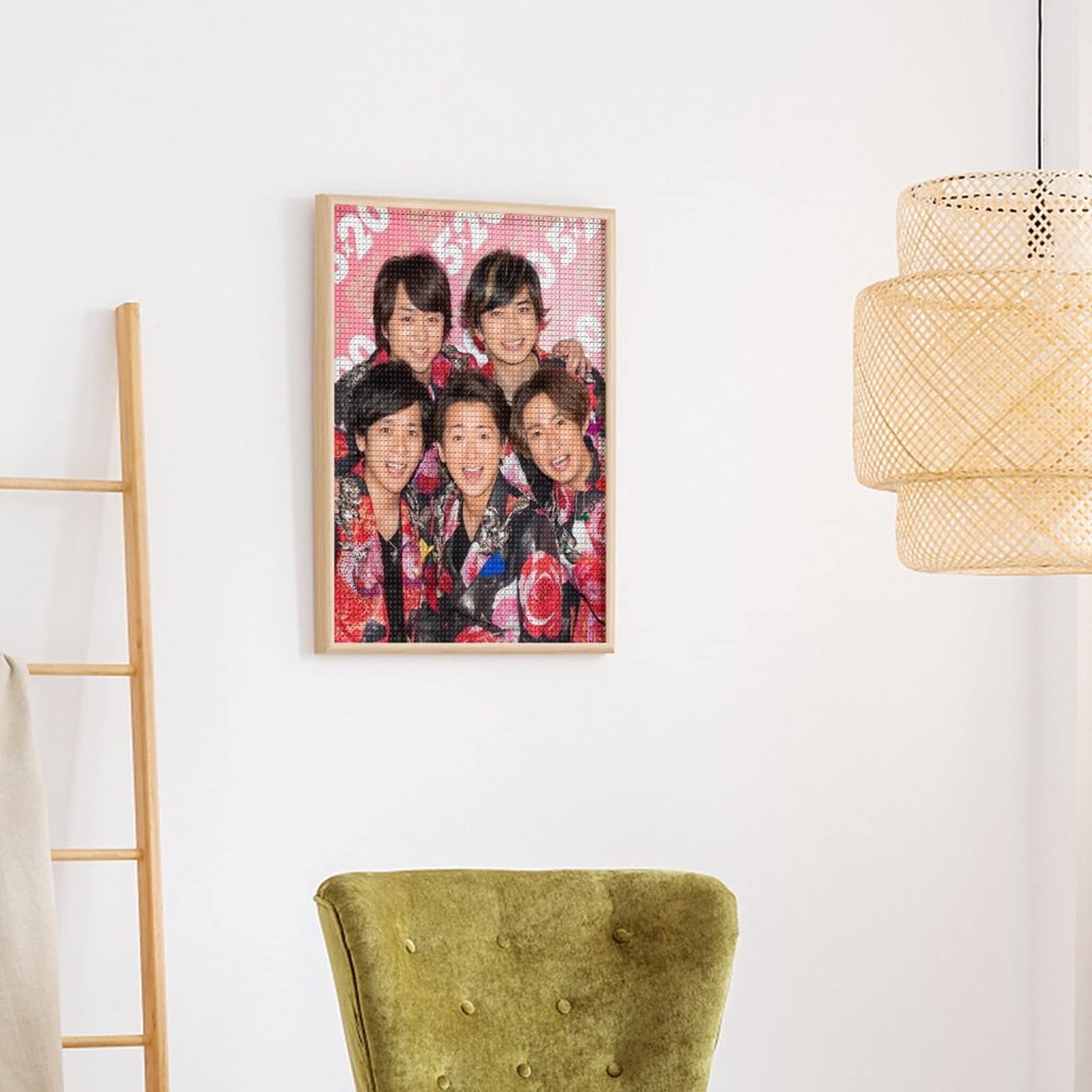 Amazon.co.jp: ユンゲン ダイヤモンドアート キットアート壁アート 嵐