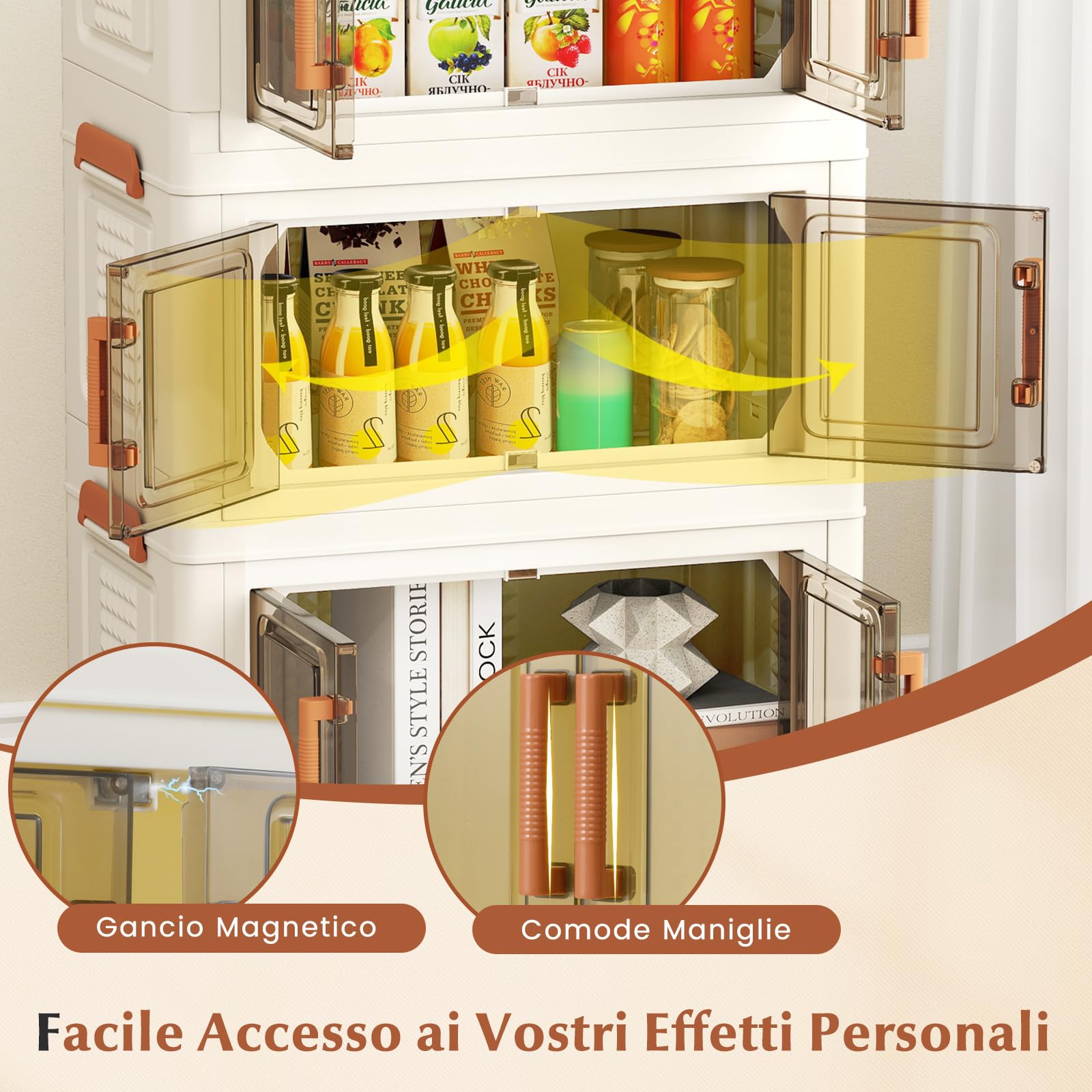 Contenitori per magazzino e logistica in plastica