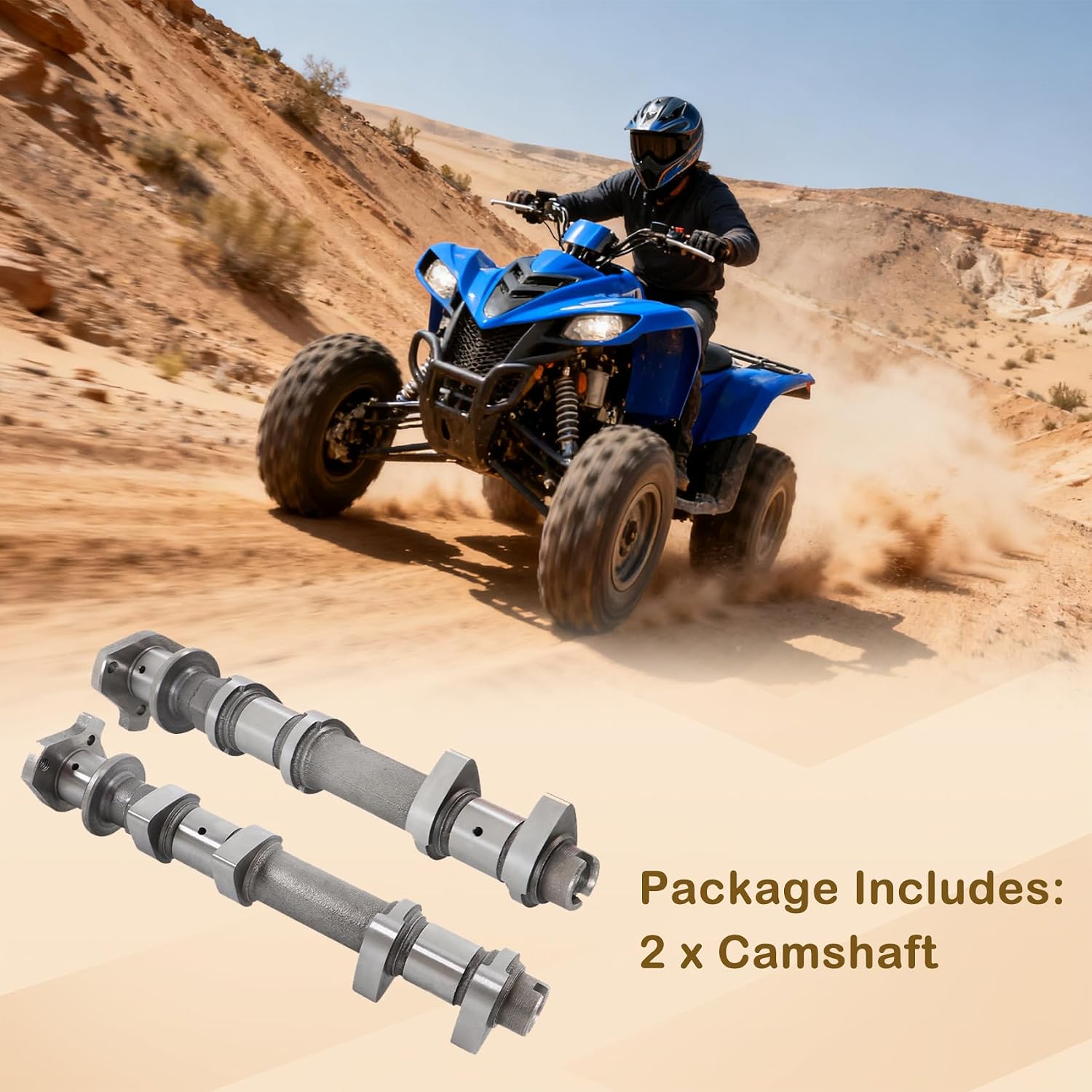 labwork Intake Camshaft Replacement for 1204739 1204052 1204740 1204053 | Replacement for Polaris RZR 4 900 RZR 4 XP 900 RZR 900 RZR XP 900 2011-2014