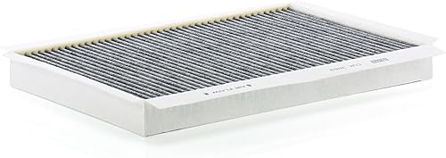 Miniatura 2 de Mann Filter CUK 3569 Filtro de aire de cabina automotriz con carbón activado, Filtro de repuesto OEM para compartimento de pasajeros de coche y