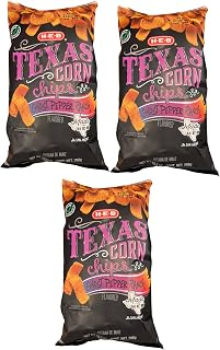 Ghost Pepper Ranch Corn Chips HEB 10.5 oz (Pack of 3)