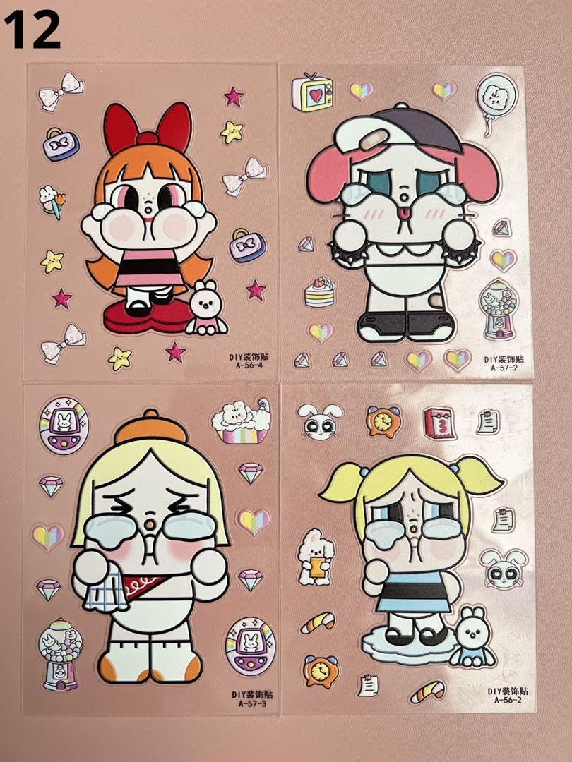 【最終値下げ】CRYAMY #2 #3 crybaby 3枚セットステッカー Amazon.co.jp: CRYBABY防水ステッカー コラージュ 素材 フレークシール