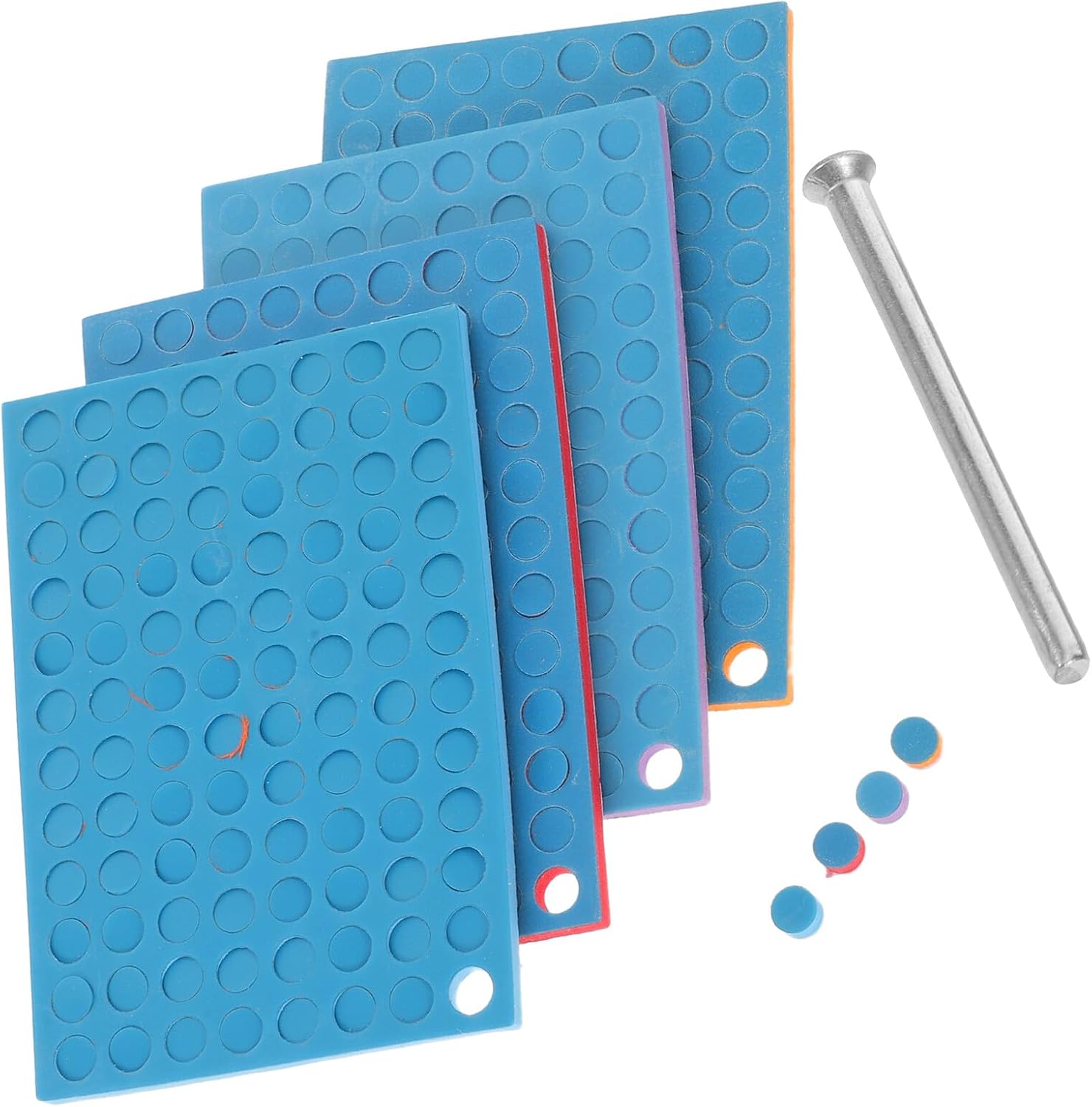 PRETYZOOM Adhesive Backed Sponge Sandpaper Pad for Plastic Model Sanding and Hand Polishing – Fine Grit Sponge Sanding Block for Wood, Metal, and Model Assembly Finishing