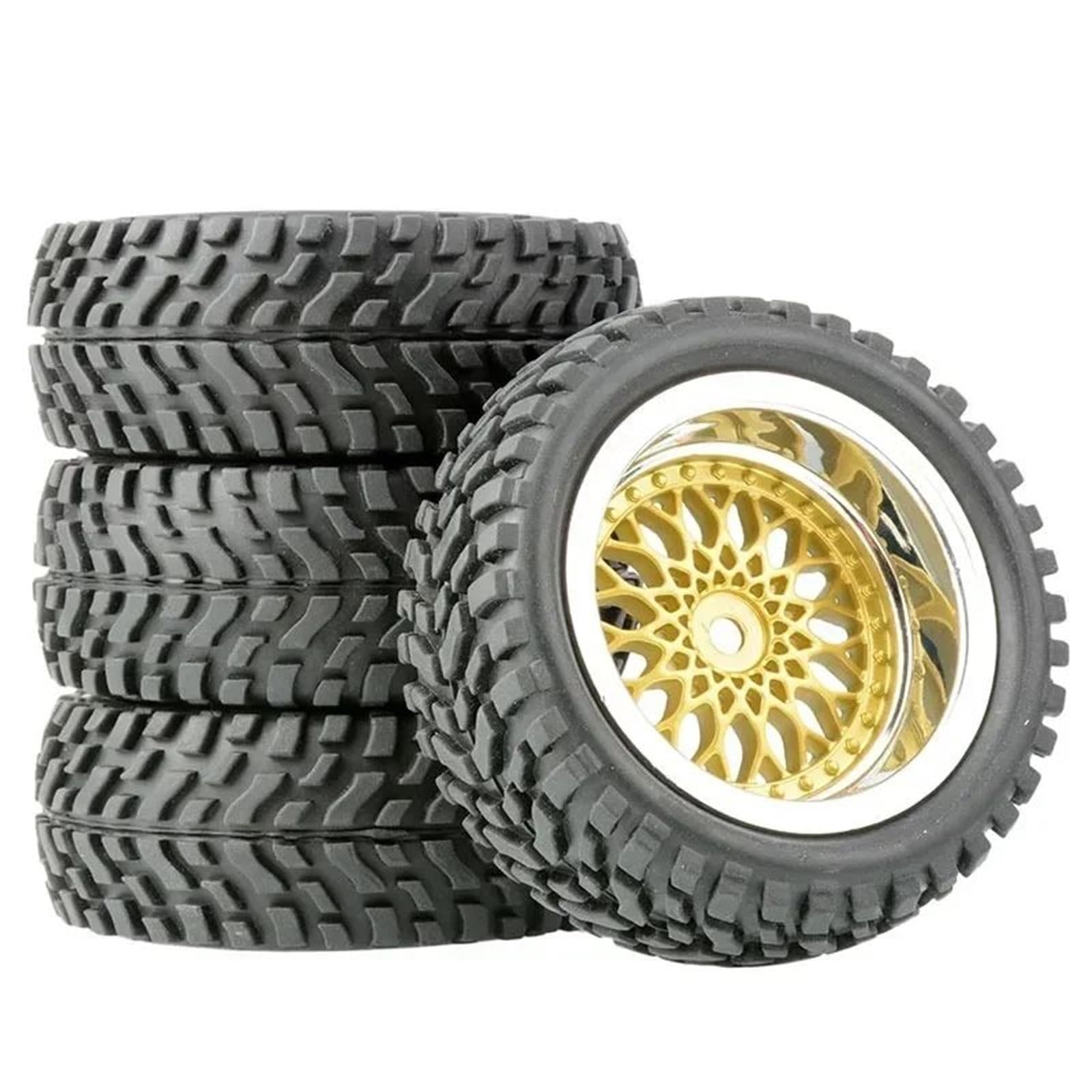para Wltoys 144001 para Scx10 para Trx4 1/14 1/16 1/10 RC Coche Goma 75mm Carretera Neumáticos para Buggy Rueda 12mm Bujes Hexagonales Piezas Mejora Modelos Repuesto RC