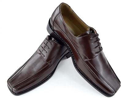 Moda Di Raza- Mens Dress Shoes Leather Shoe Business Formal Casual Parties