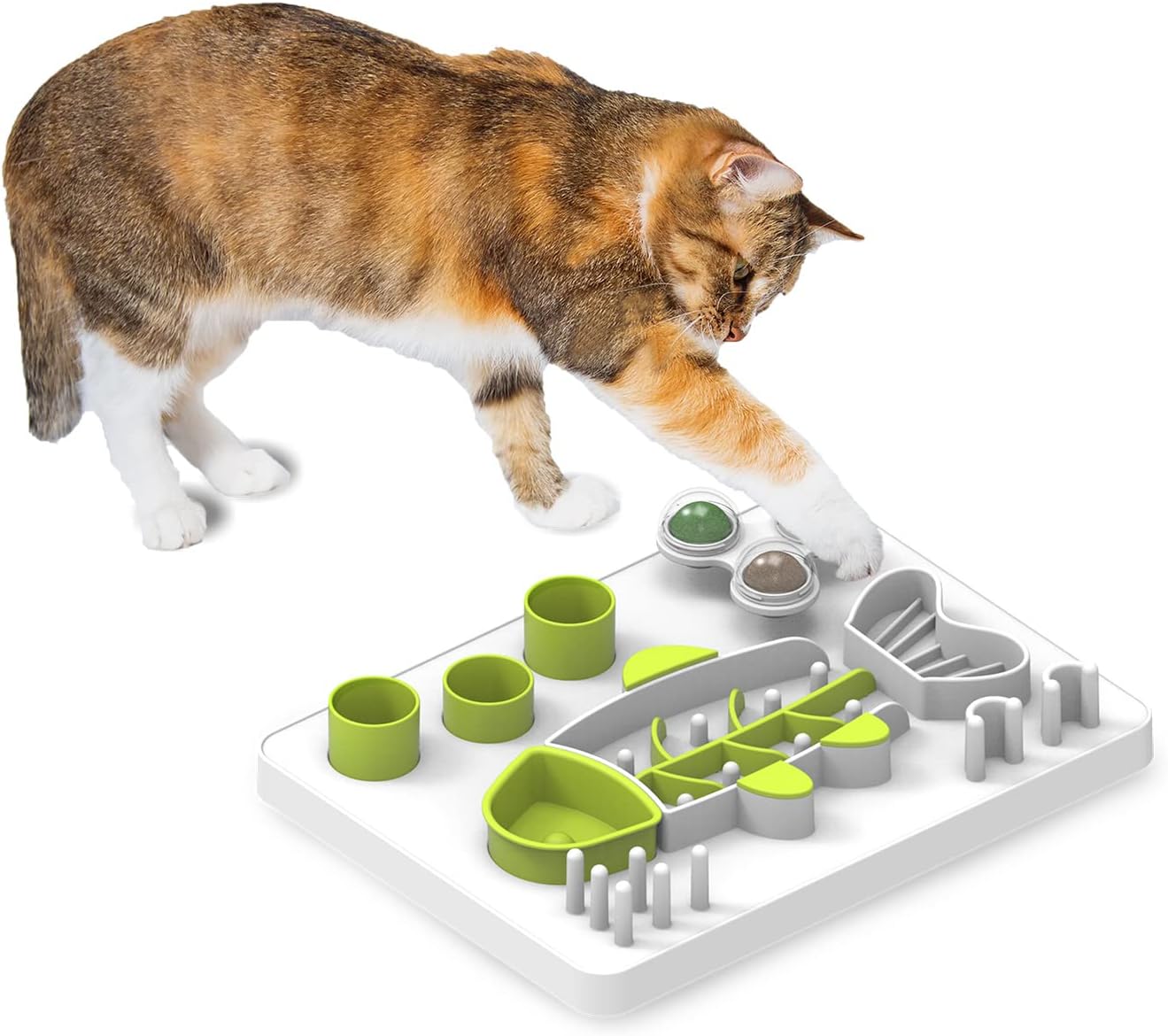 AFP Interactive Cat Food Maze, Mental Stimulation Cat
