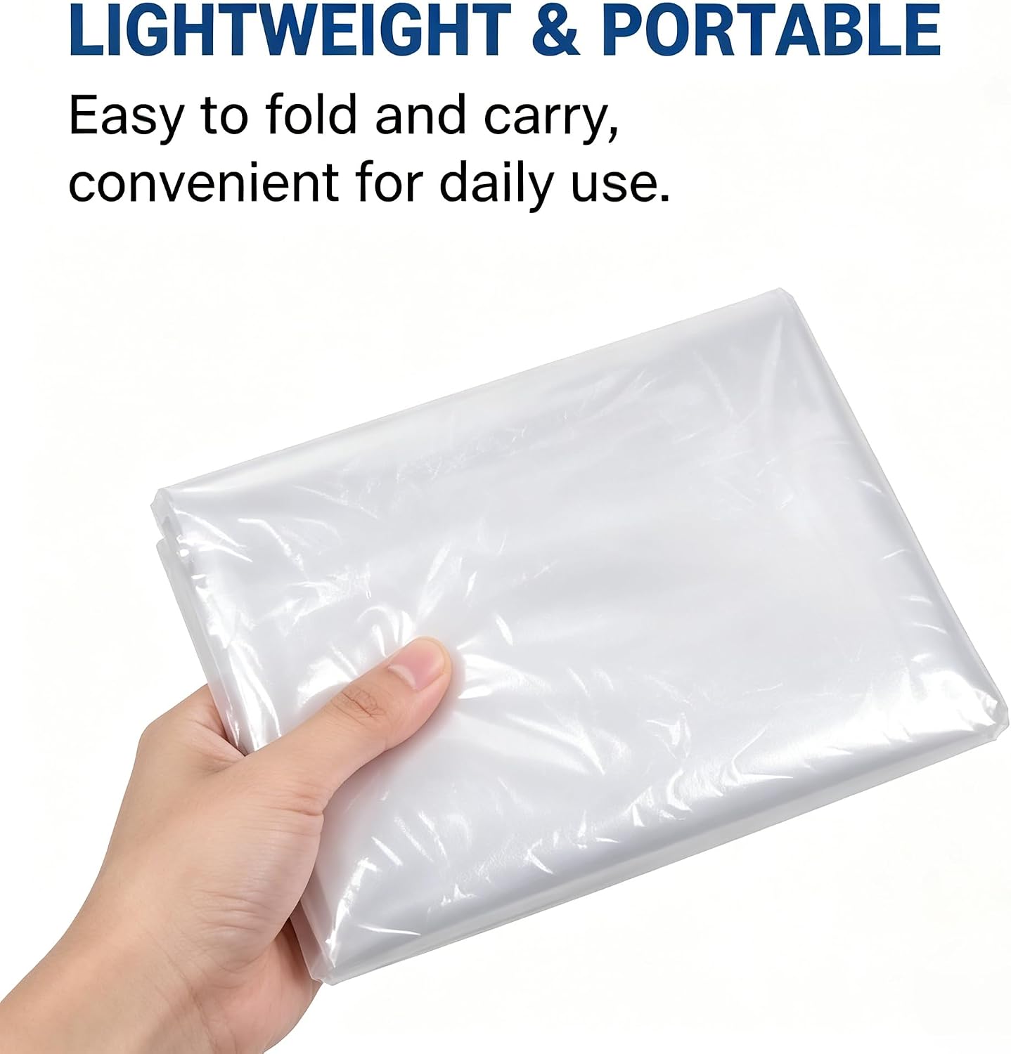 Disposable Motorcycle Cover Universal Fit for Electric Bikes Scooters Bicycles Waterproof Dustproof Clear Plastic Temporary Rain Shield 10 Pack