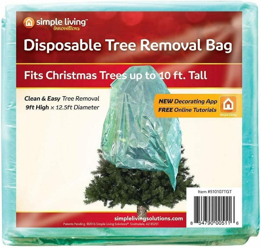 SIMPLE LIVING SOLUTIONS LLC Xmas Tree Removal Bag Home