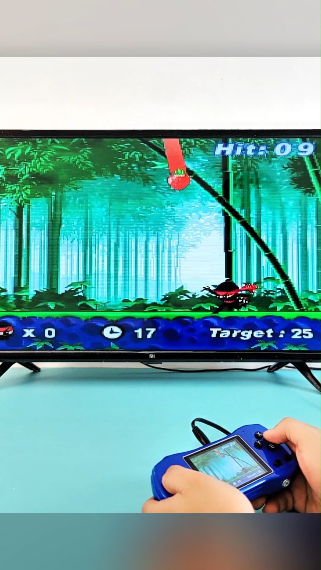 Console De Jeu Portable 250 Jeux Forme Voiture De Sport - Écran 3 Pouces, Rechargeable, Sortie TV