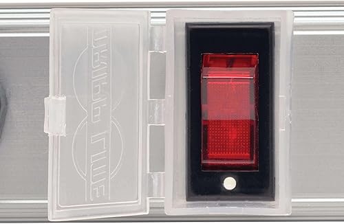 Miniatura 5 de Tripp Lite Regleta de protección contra sobretensiones de 12 tomas, cable de 15 pies de largo, metal, (SS361220) NegroGris