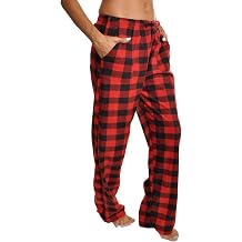 Angelina Womens Cozy Fleece Pajama Pants