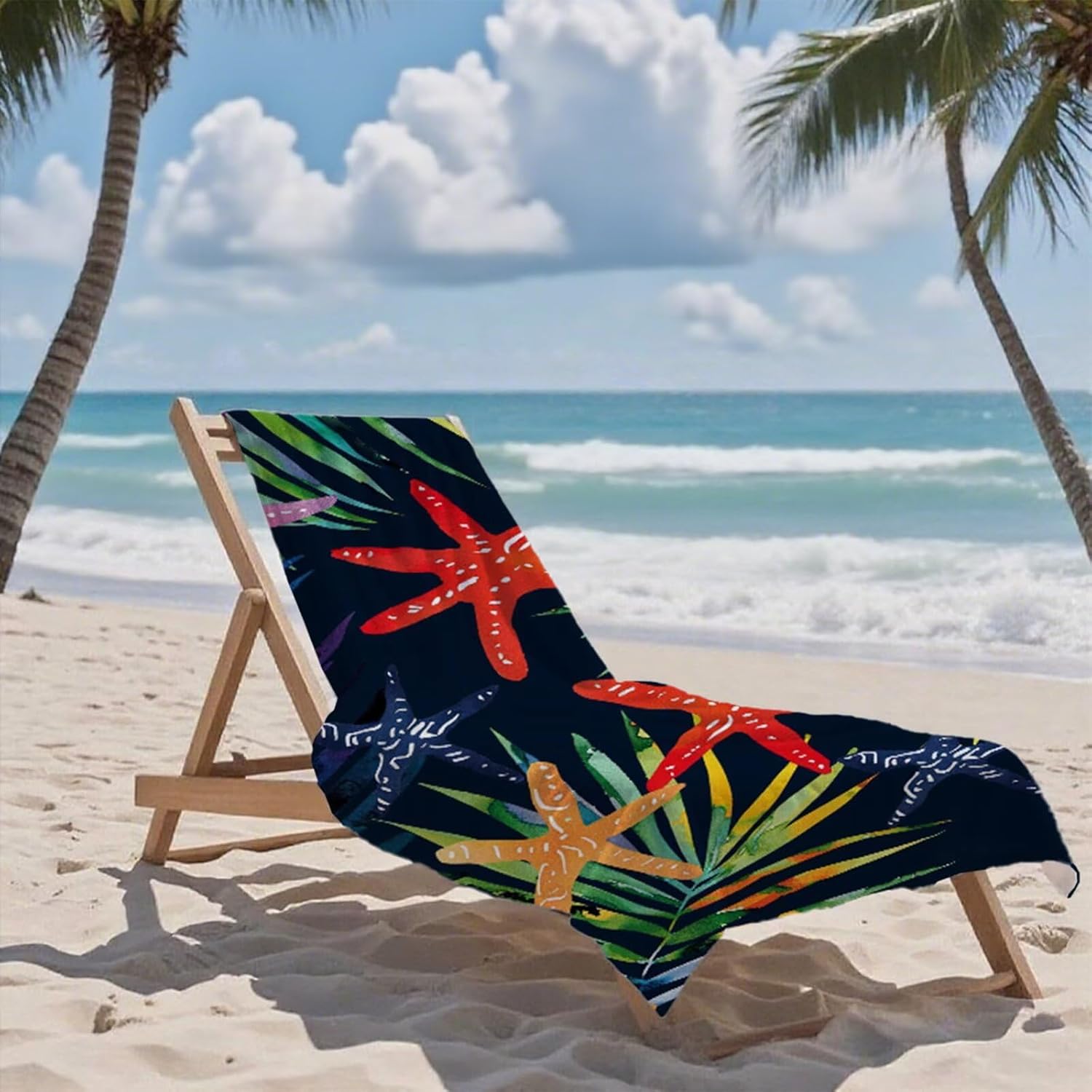 Beach Towel 100x180cm Bath Towels, Quick Dry Microfiber Towel, Sand Free, Super Absorbent, Lightweight, Compact Design, Towels for Bathroom Travel, Pool, Gym, Camping, Beach Vacation Essentials A2-605